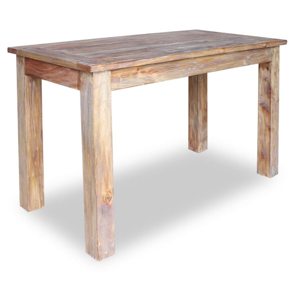 Petromila vidaXL Jedálenský stôl z recyklovaného dreva, 120x60x77 cm